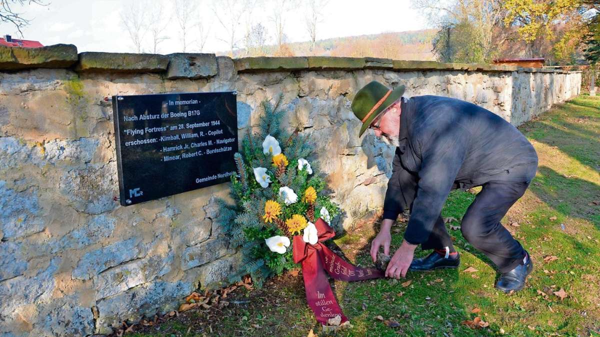Meiningen: Nordheimer Gedenktafel erinnert an ein Verbrechen im Krieg
