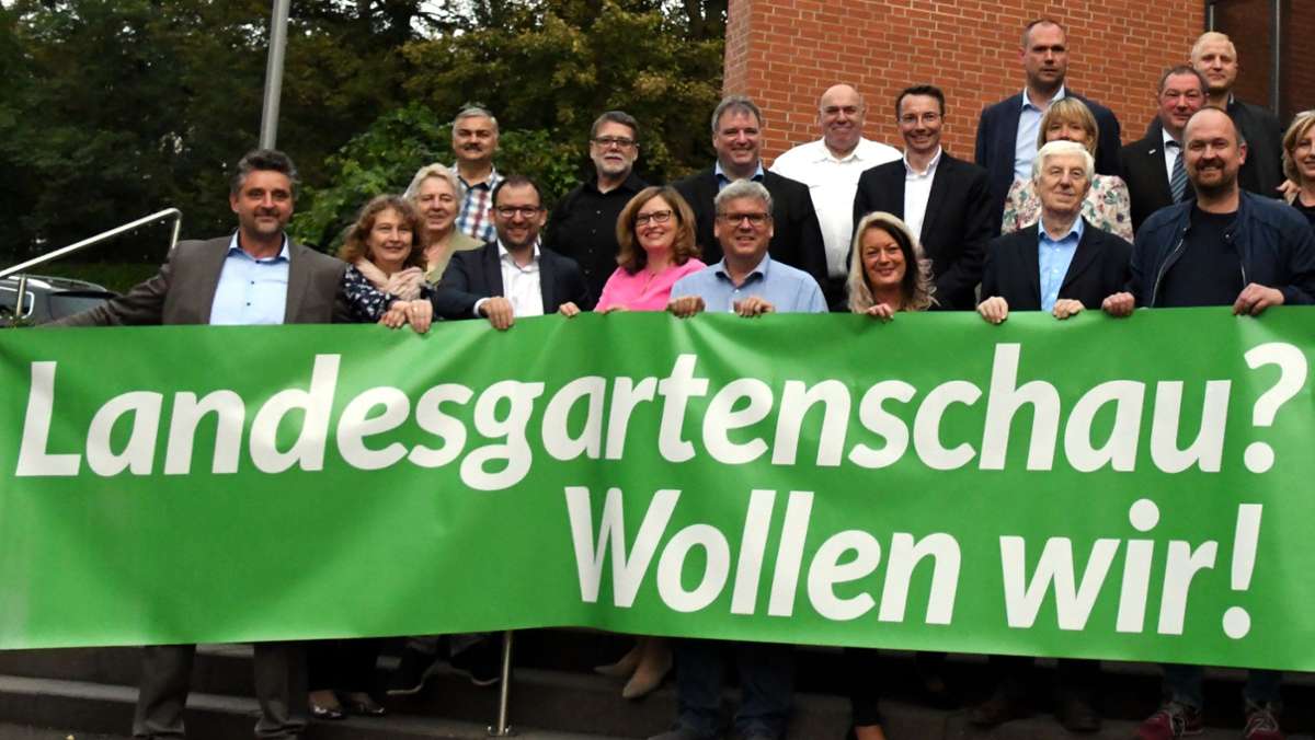 Landesgartenschau 2028: Klares Bekenntnis  zur Landesgartenschau-Bewerbung