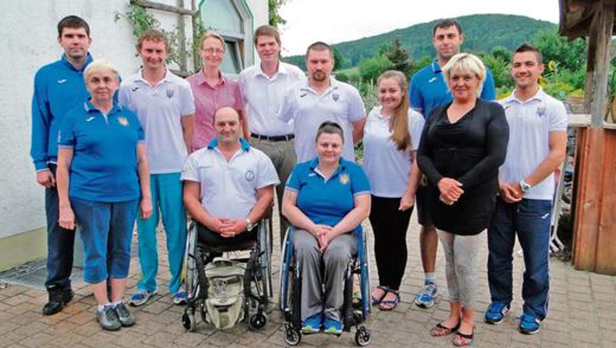 Werra-Grabfeld: Ukrainische Schützen zu Gast an der Werra: Training für Paralympics