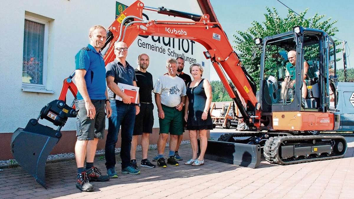 Schmalkalden: Neuer Bagger für Schwallungens Bauhof früher geliefert