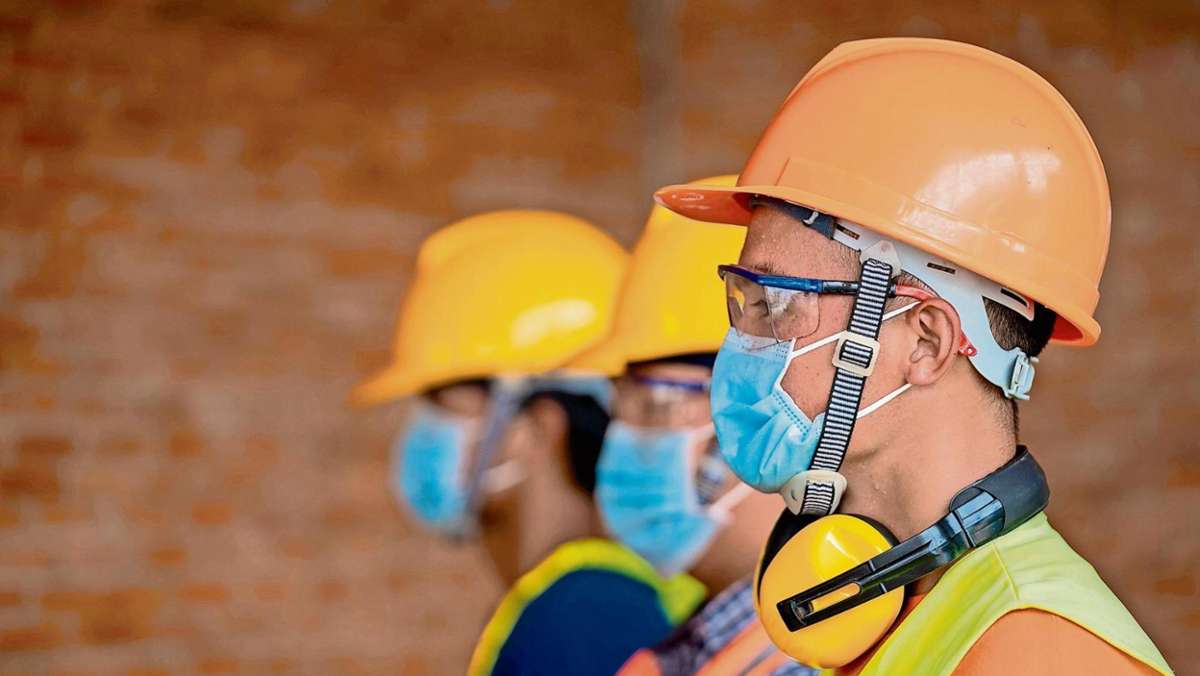 Sonneberg: Gewerkschaft kritisiert mangelnde Corona-Disziplin auf Baustellen