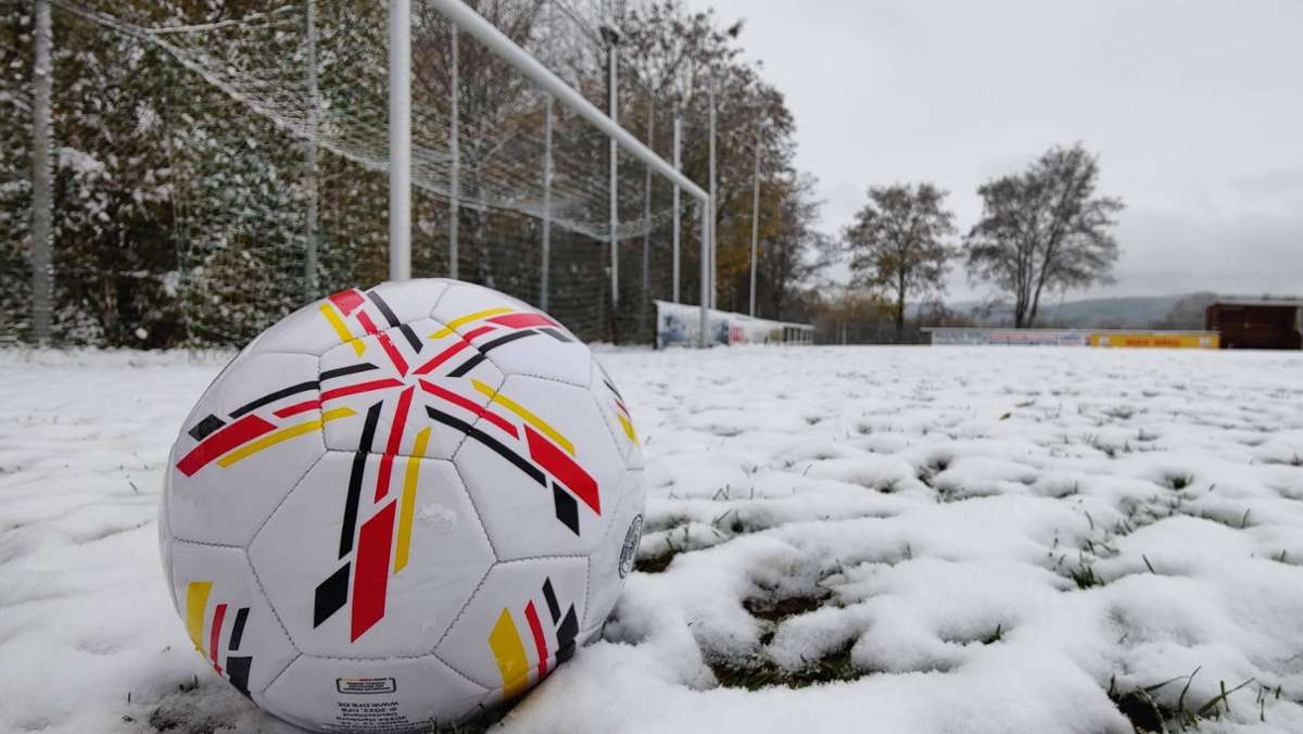 Fußball im Winter: Keine Kreis-Spiele in Mittelthüringen
