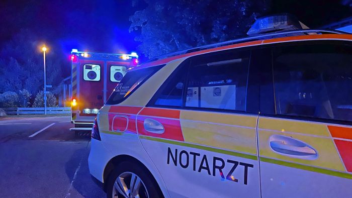 Thüringen: Auto rast gegen Haus: Fahrer schwer verletzt
