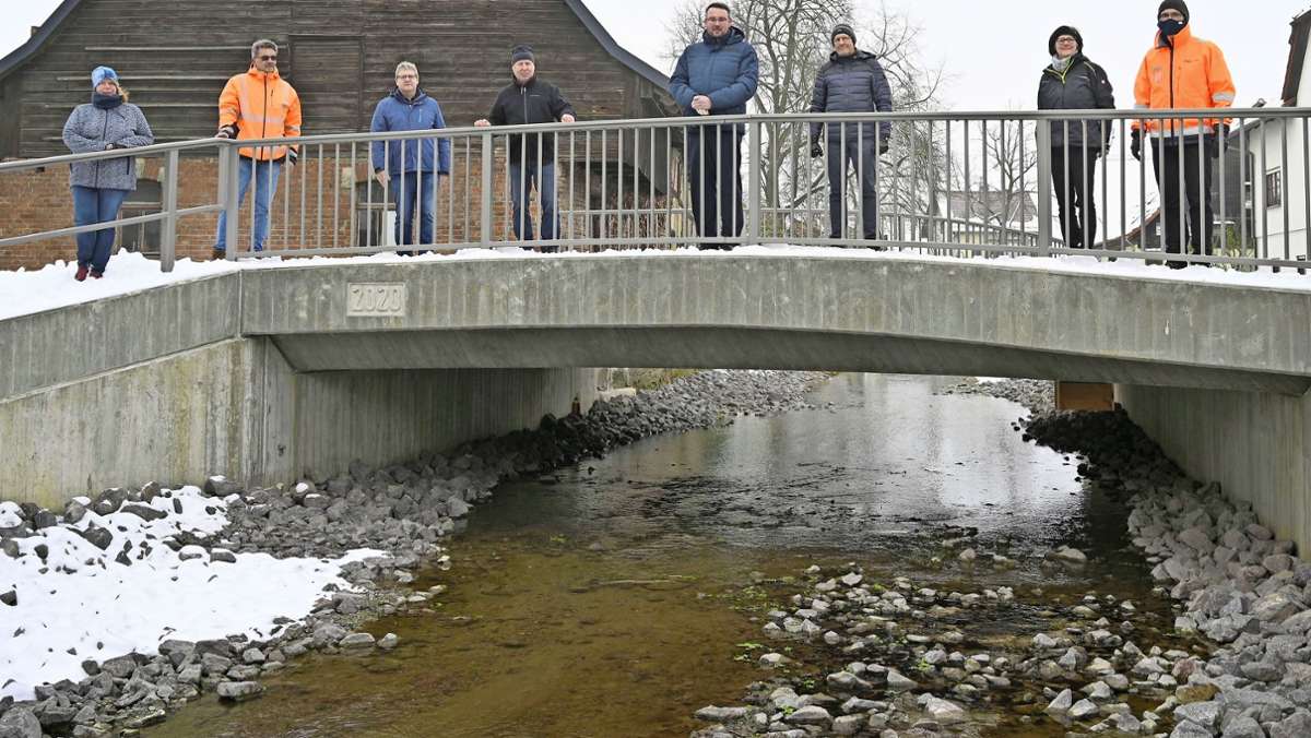 Ende für langwieriges Bauprojekt: Bachgassen-Brücke ist übergeben