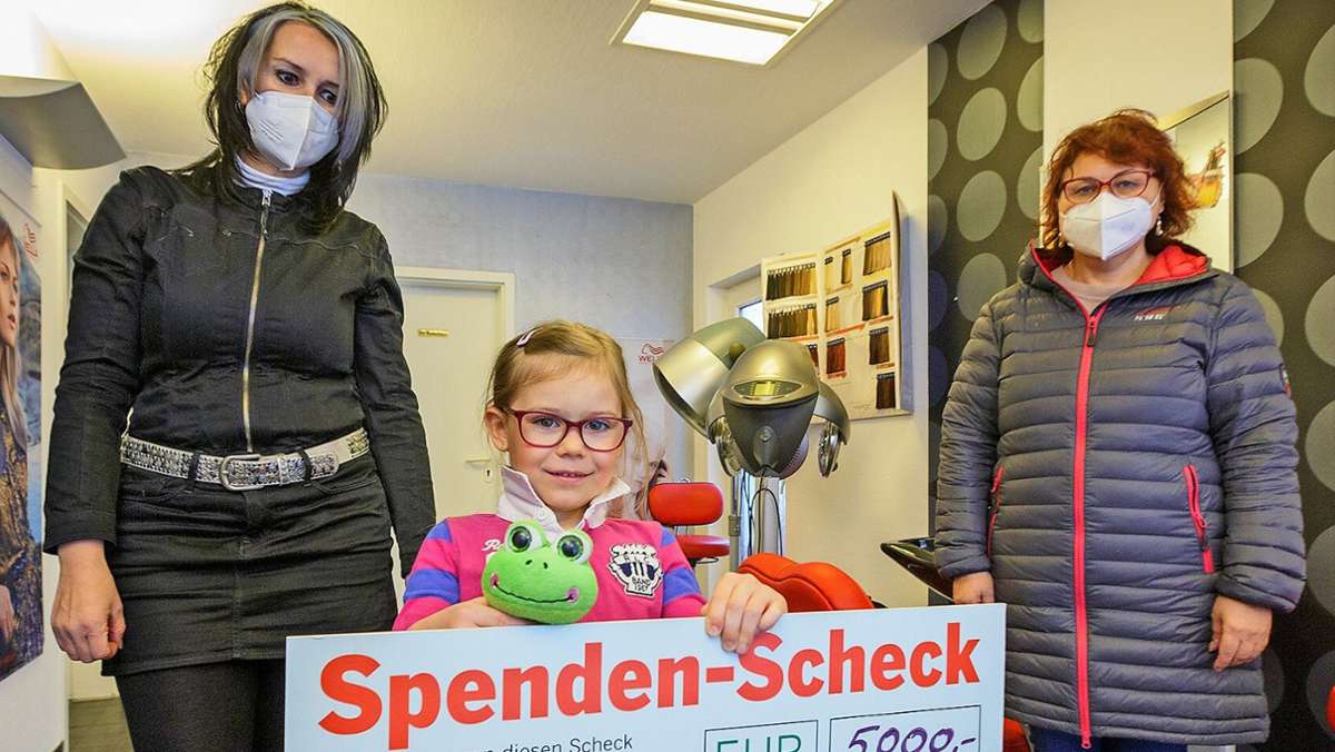 Steinbach-Hallenberg: Der Spendenscheck kam am Frauentag