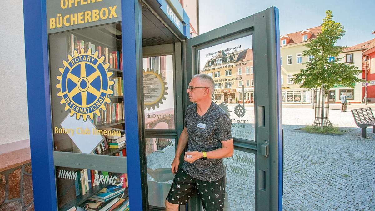 Ilmenau: Bücherbox wird oft geplündert